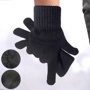 دستکش بافتنی مردانه مناسب استفاده در پاییز و زمستان