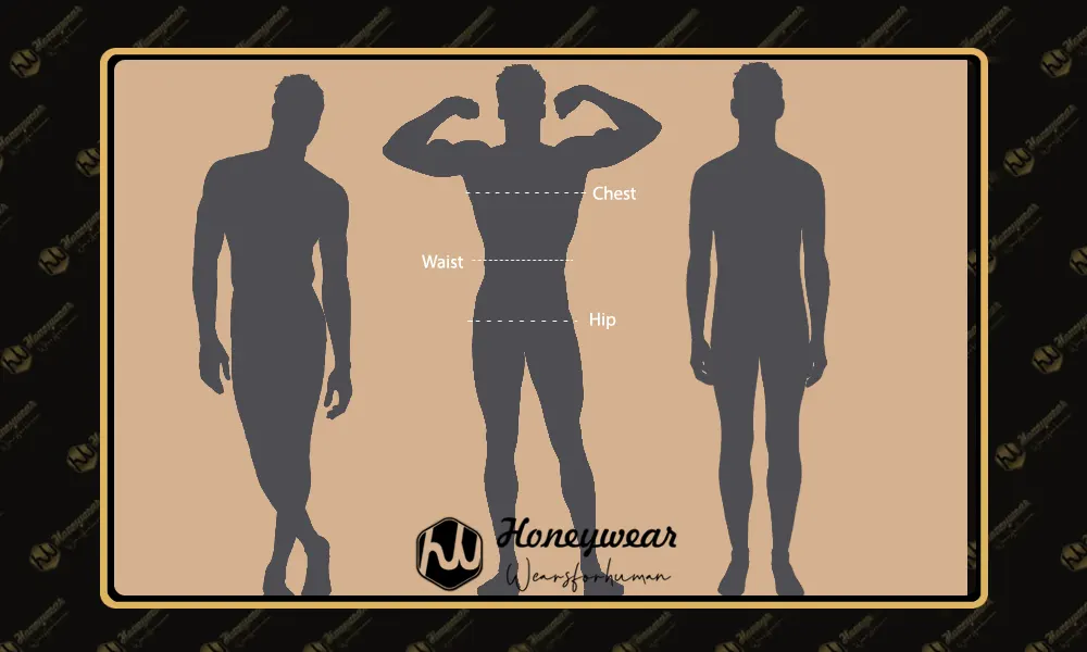 راهنمای تعیین سایز گن مردانه