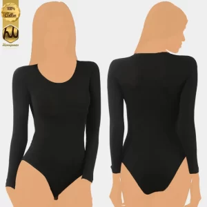 بادی نخی آستین بلند غزن دار زنانه سایز 38 تا 46